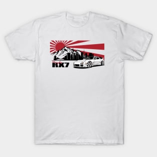 Mazda RX7 FD3S, JDM, Japanese cars T-Shirt